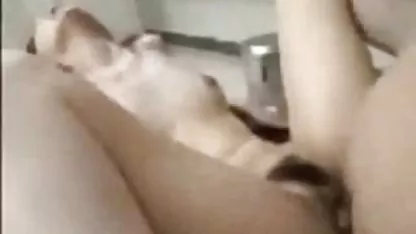 Pantat besar, toket ngintip sange besar, doggy-style